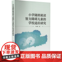 小学随班就读智力障碍儿童的学校适应研究 卢祖琴 著 中学教辅文教 正版图书籍 武汉大学出版社