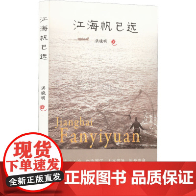 江海帆已远 洪晓明 著 中国近代随笔文学 正版图书籍 百花洲文艺出版社