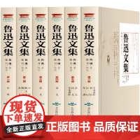 鲁迅文集全套6册正版鲁迅的书杂文散文诗学术著作日记书信小说全集文学获奖经典序跋集年谱原著注释当现代文学作品集学生成人阅读