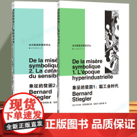 2本套 象征的贫困1+2 超工业时代 感性的灾难 当代激进思想家译丛 贝尔纳·斯蒂格勒 著 南京大学出版社 社会人类学书