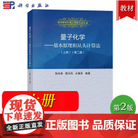 量子化学 基本原理和从头计算法 上册 第二版 徐光宪/黎乐民/王德民 科学出版社化学研究生核心课程丛书大学化学教材量子化