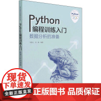 Python编程训练入门 数据分析的准备 吴喜之,张敏 编 电子商务专业科技 正版图书籍 中国人民大学出版社