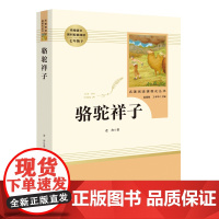 骆驼祥子老舍 初中正版原著人民教育出版社 7年级下 789年级初中生 语文教材配套阅读海底两万里书