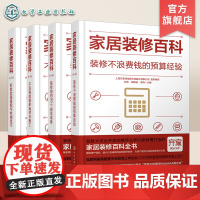 家居装修百科 全4册 装修预算经验选材与施工 装修前99个避坑准备 新家软装搭配与收纳技巧 家庭办公家居装修设计入门一本
