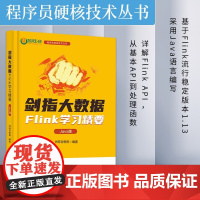 正版 剑指大数据 Flink学习精要Java版 Flink快速入门书籍 深入理解Flink基本架构应用 尚硅谷教育