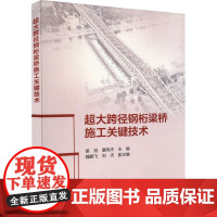 超大跨径钢桁梁桥施工关键技术 姜旭,夏伟杰,魏鹏飞 等 编 建筑艺术(新)专业科技 正版图书籍 中国建筑工业出版社