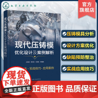 现代压铸模优化设计及案例解析 文根保 21个实战案例详细解读 压铸模具分析 压铸模具设计工程制造人员参考 机械专业师生参