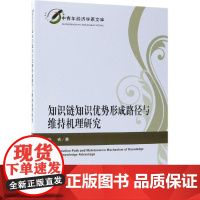 知识链知识优势形成路径与维持机理研究 张省 著 世界及各国经济概况经管、励志 正版图书籍 经济科学出版社