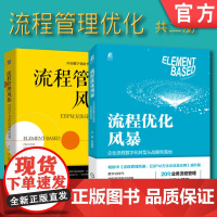 套装 正版 流程管理优化 共2册 流程管理风暴 EBPM方法论及其应用 流程优化风暴 企业流程数字化转型从战略到落地