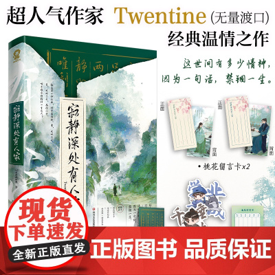 正版 寂静深处有人家Twentine 经典温情之作那个不为人知的故事打火机与公主裙同作者古言文学小说经典书籍