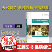 [正版]办公软件与多媒体高级应用 叶苗群 清华大学出版社办公软件高级应用软件高等学校教材