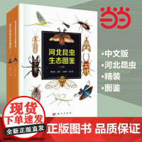 [正版书籍]河北昆虫生态图鉴(上卷、下卷)共记录节肢动物六足亚门4纲26目231科1566属2587种,展现原色生态图片