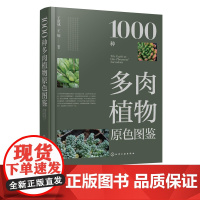 1000种多肉植物原色图鉴 多肉仙人掌植物图鉴 多肉图谱 多肉种植培育书籍 多肉植物爱好者休闲参考书 科研管理引种工作者