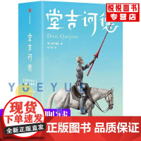 堂吉诃德上下2册全译本无删减塞万提斯外国文学小说完整原版世界名著青少年初高中小学生课外阅读书籍堂吉唐吉柯德诃德 正版