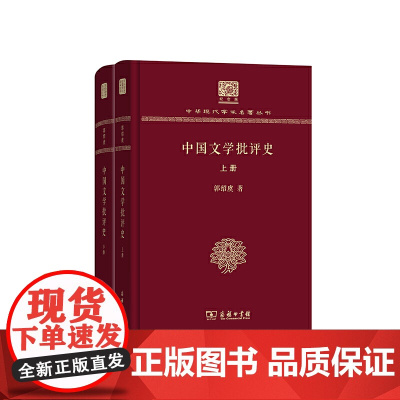 [正版书籍]中国文学批评史(郭绍虞)(全两册)(120年纪念版)