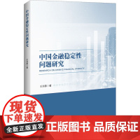 中国金融稳定性问题研究 王泳茹 著 金融经管、励志 正版图书籍 中国经济出版社