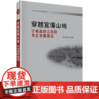 [正版书籍]穿越宜溧山地——宁杭高铁江苏段考古发掘报告