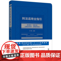 刑法适用全指引:罪名要义、关联法规、立案追诉标准、定罪量刑标准