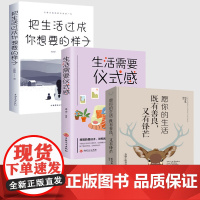 全套3册 生活需要仪式感 把生活过成你想要的样子 愿你的生活既有善良又有锋芒 青春文学成功励志治愈系书籍BBTS