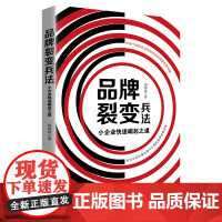 品牌裂变兵法 小企业快速崛起之道 周甸斌 抓住市场机遇与用户心理的品牌战略思想 品牌营销策划书写作 品牌营销推广书