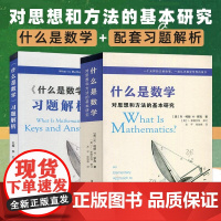 全2本 什么是数学+习题解析 什么是数学第四版配套习题解析 数学方法 对思想和方法的基本研究 罗宾 复旦大学出版