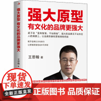 强大原型 有文化的品牌更强大 王思翰 著 广告营销经管、励志 正版图书籍 中华工商联合出版社