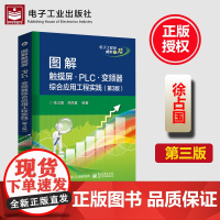 全新图解触摸屏PLC变频器综合应用工程实践第三版徐占国触摸屏与PLC控制教程书籍触摸屏安装调试使用plc软件编程操作入门