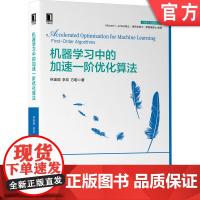 正版 机器学习中的加速一阶优化算法 林宙辰 李欢 方聪 随机梯度 经验损失模型 算法设计 收敛性分析