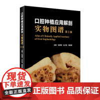 口腔种植应用解剖实物图谱第2版 纪荣明王少海吴轶群主编牙髓之路解剖生理修复正畸学拔牙根管治疗人民卫生出版社口腔书籍