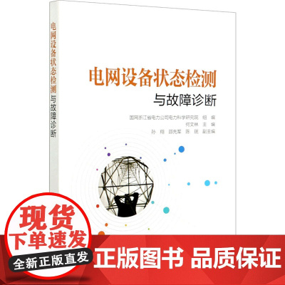 电网设备状态检测与故障诊断 何文林,国网浙江省电力公司电力科学研究院 编 能源与动力工程专业科技 正版图书籍