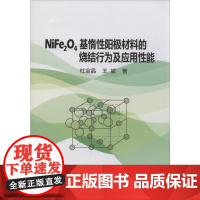 NiFe2O4基惰性阳极材料的烧结行为及应用性能 杜金晶,王斌 著 工业技术其它专业科技 正版图书籍 冶金工业出版社