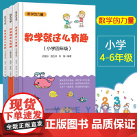 数学就这么有趣 小学四五六年级 趣味数学数字谜书 数学基础知识入门 趣味数学 趣味数学思维游戏 小学数学课外辅导书籍