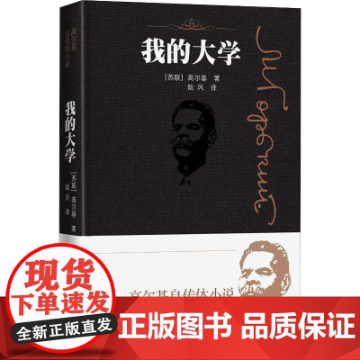 我的大学 (苏联)高尔基 著 陆风 译 世界名著文学 正版图书籍 人民文学出版社