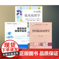 小动物临床病理学+兽医临床病理学+兽医病理学秘密 小动物病理学套装 一套3册 兽医书籍 小动物病理学入门指导