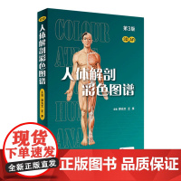 人体解剖彩色学图谱 第三版郭光文人卫全彩正常肌骨功能系解系统解刨实用经络医学影像肌肉模型解剖学图书图册教材书图解剖图谱