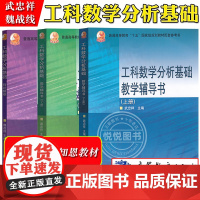 西安交大 工科数学分析基础教学辅导书上下册+释疑解难 武忠祥魏战线高教出版社 王绵森马知恩工科数学分析基础教程教材配套参