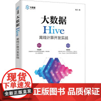 大数据Hive离线计算开发实战 杨力 著 程序设计(新)专业科技 正版图书籍 人民邮电出版社