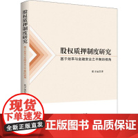 股权质押制度研究 基于效率与金融安全之平衡的视角 张寻远 著 金融经管、励志 正版图书籍 知识产权出版社