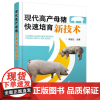 现代高产母猪快速培育新技术 李连任主编 母猪饲养母猪高产猪病 仔猪饲养 高产母猪健康孕育饲养管理技术 内容详实97871