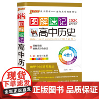 pass绿卡图书2020版 图解速记高中历史bi修+选修(人教版第7次修订) 高一高二高三历史基础知识/重难点解析/高考