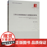 工作压力的消极效应与积极效应研究 赵欣 著 心理学社科 正版图书籍 经济管理出版社