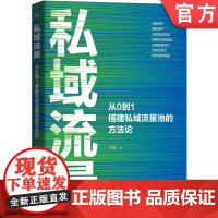 正版 私域流量 从0到1搭建私域流量池的方法论 祝福 长期用户 精细化运营 IP打造教程 变现 内容营销 转型升级