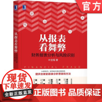 正版 从报表看舞弊 财务报表分析与风险识别 叶金福 数据分类技术 评价财务质量 发现财务操纵 毛利率 现金流量 应收