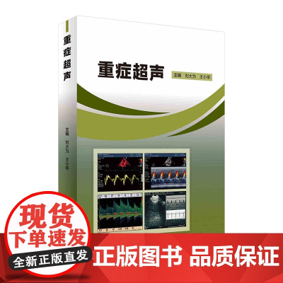 重症超声 刘大为王小亭人卫心脏血管肾脏腹部颅脑ECMO心动图ct诊断学b超放射影像医学人民卫生出版社内科临床ICU医