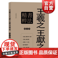 王羲之王献之书法精粹 彩色放大本特辑 孙宝文 书法碑帖 文学艺术 正版图书籍 上海辞书 世纪出版