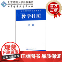 幼儿园快乐与发展课程教学挂图 中班 9787303094233 北京师范大学出版社 正版书籍