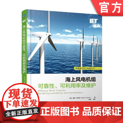 正版 海上风电机组可靠性 可利用率及维护 彼得 塔夫纳 发电成本 运营商 可靠性函数 故障率 故障定位 齿轮箱 变