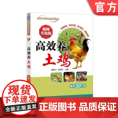 正版 高效养土鸡 视频升级版 魏刚才 养殖致富直通车 经典实用技术图书 农业技能培训教材