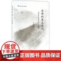 法律的意义追问 谢晖 著 著作 法学理论社科 正版图书籍 法律出版社