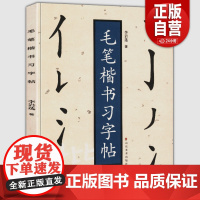 毛笔楷书习字帖 李岩选/著 正规楷书笔画顺序 毛笔书法初学者新手入门教程基础训练技法教材基本笔画笔法解析毛笔字帖临摹范本